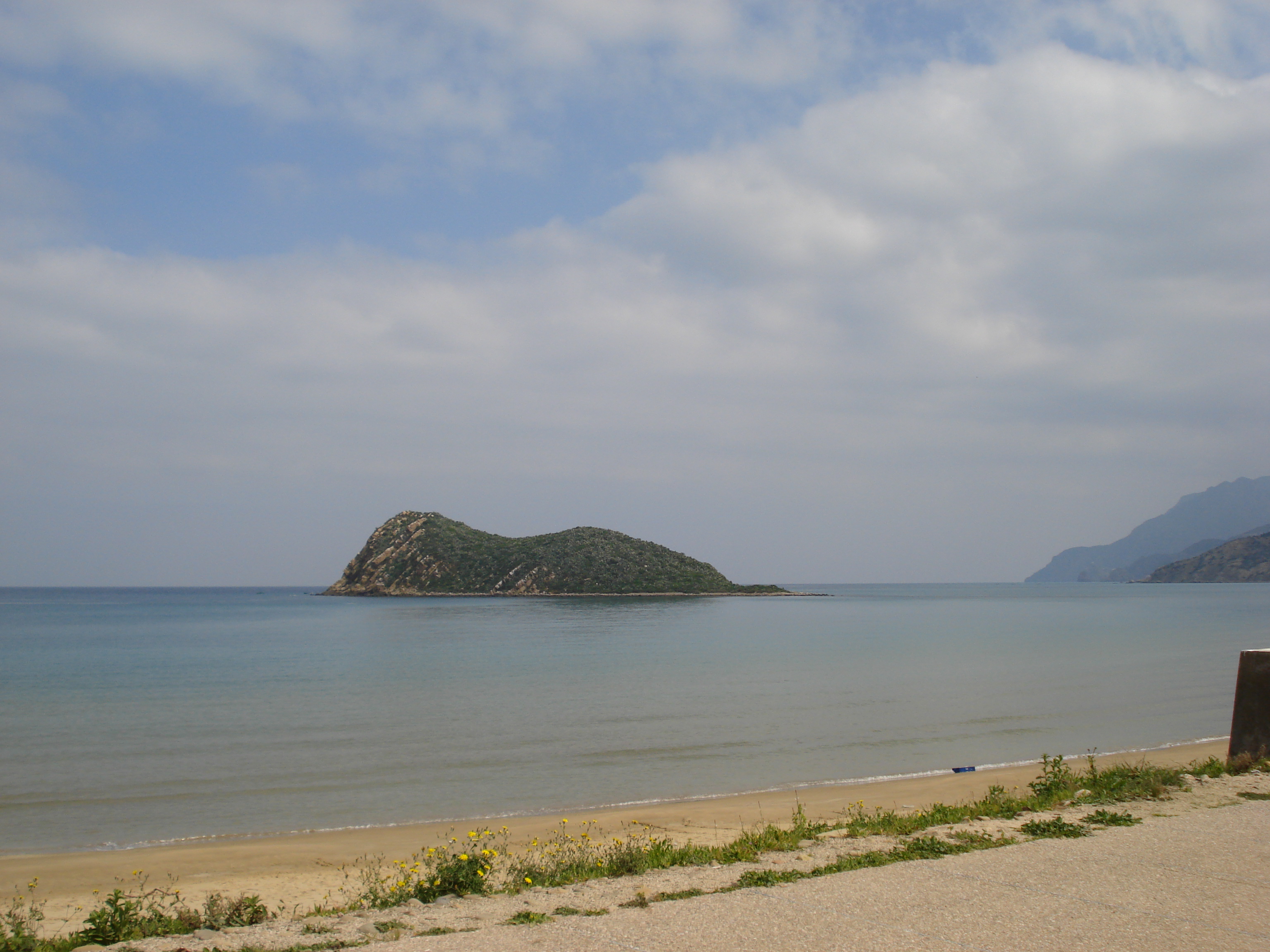 Vue panoramique de l'Ilôt de Cala Iris 